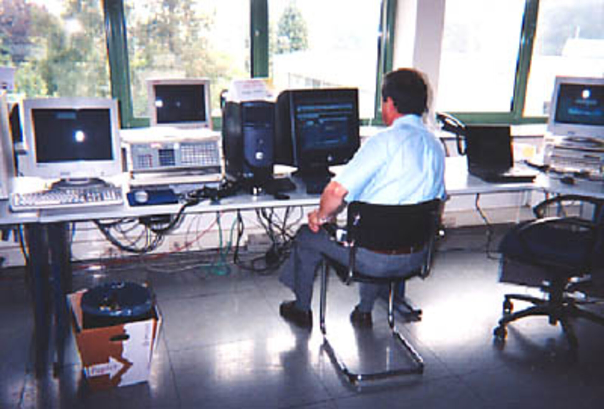 A workstation at B.USOC