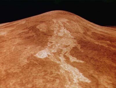 De vulkaan Sif Mons op Venus