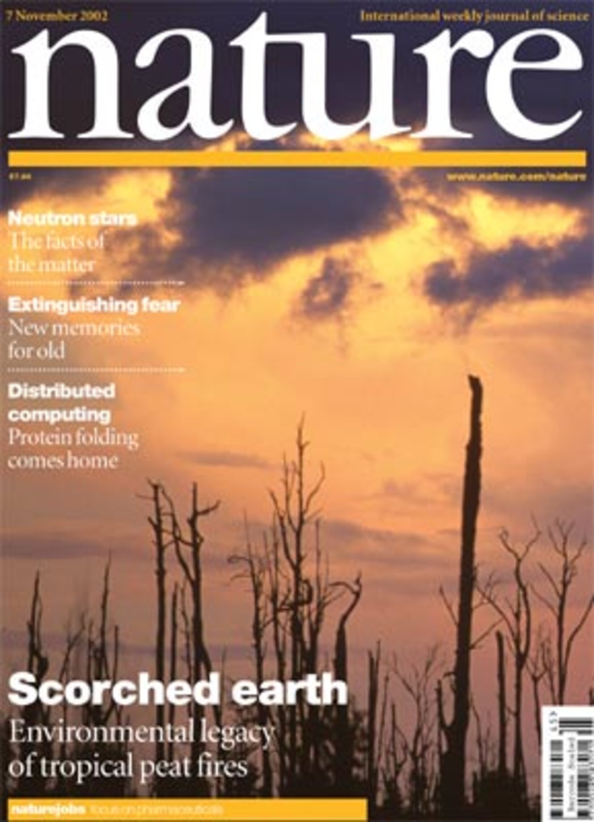 nature journal cover