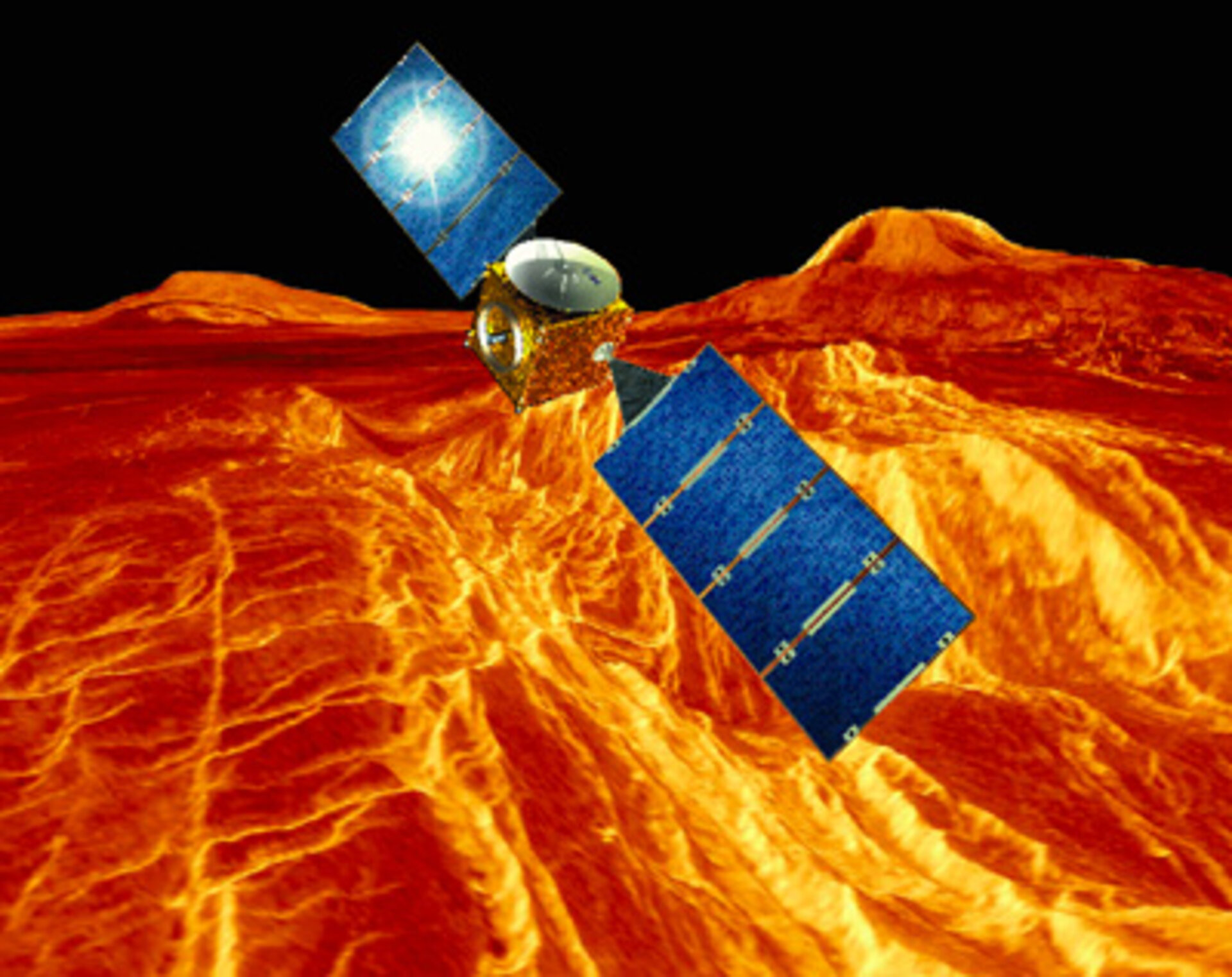 Venus Express zal onze buurplaneet uitgebreid bestuderen