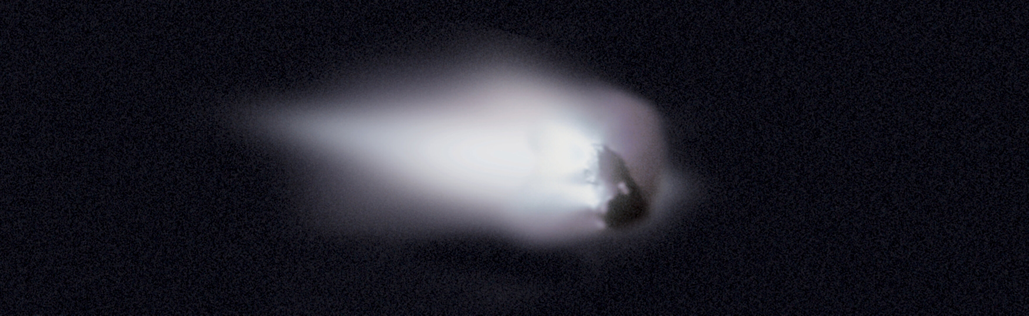The nucleus of Comet Halley
