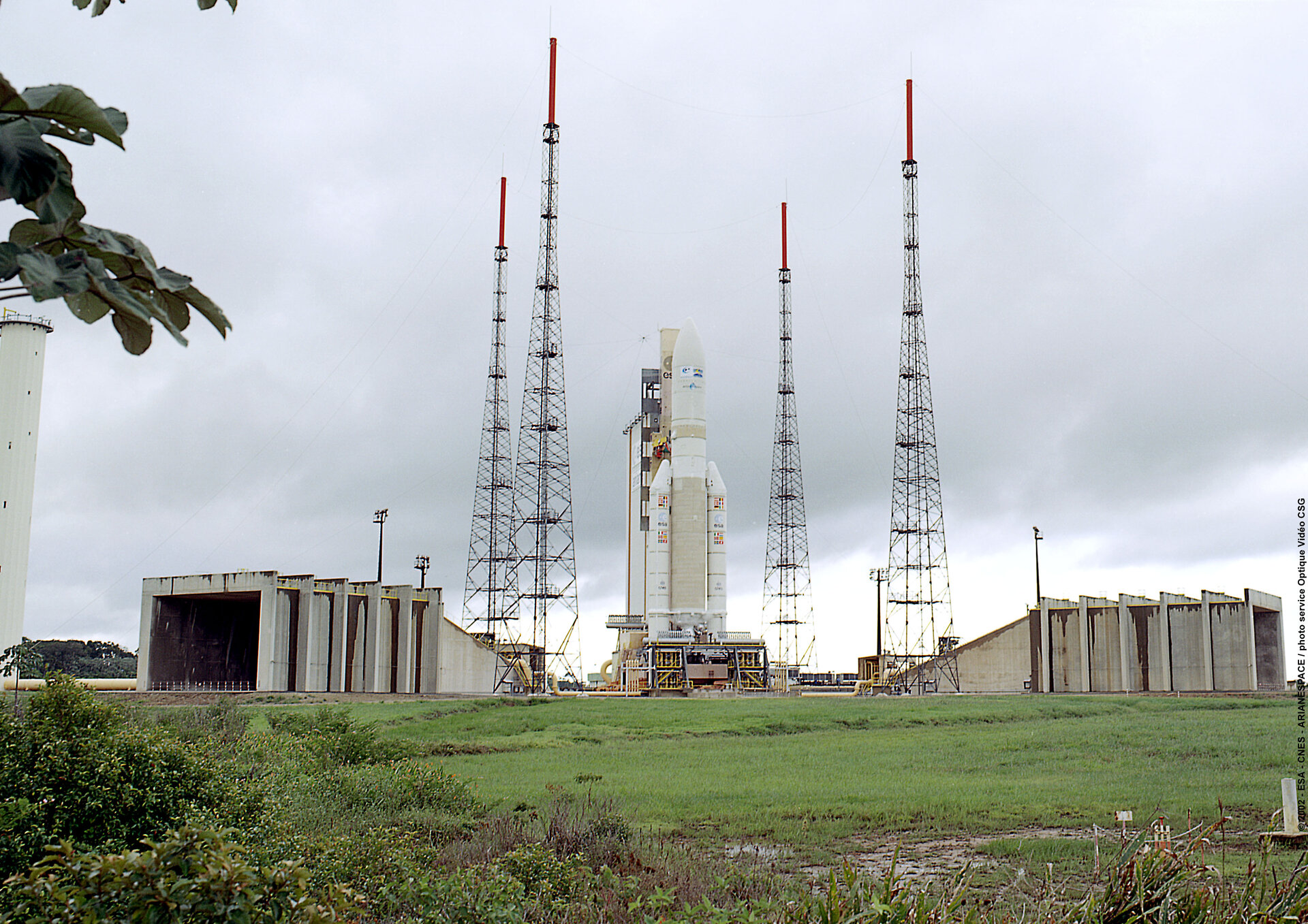 Ariane-5 bereit zum Start