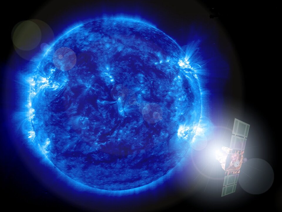 SOHO found fast solar wind coming from our Sun