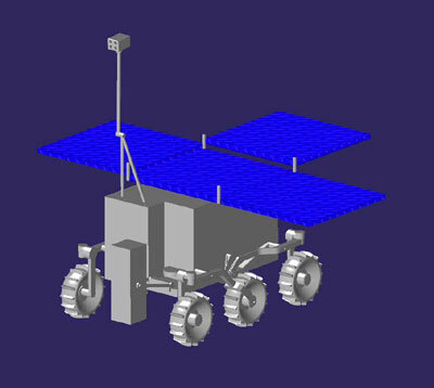 Configuration of the ExoMars rover