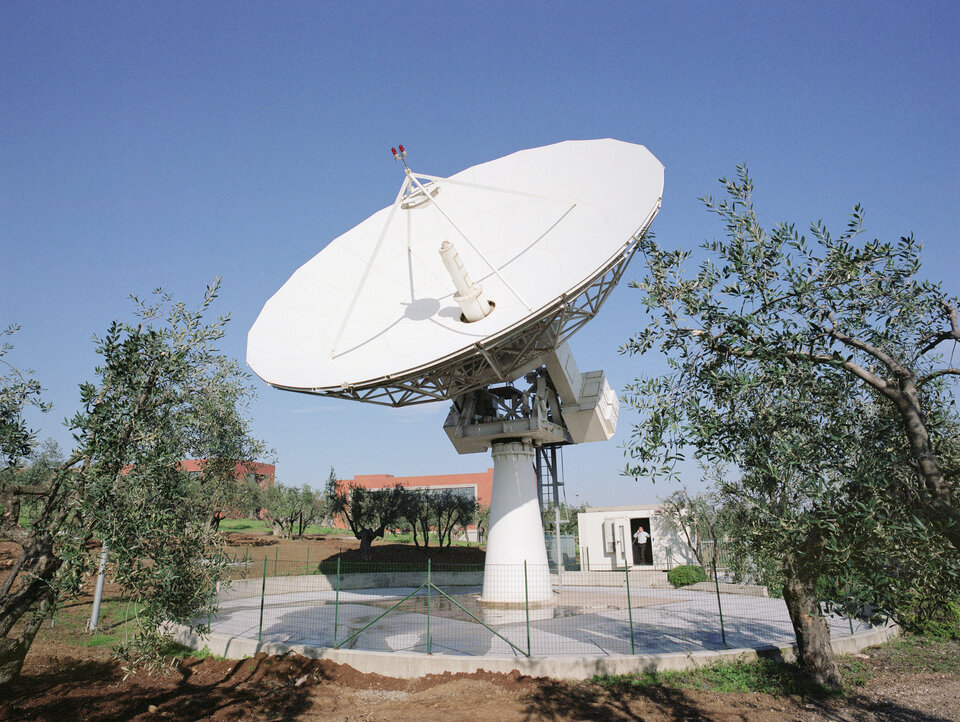 L'Antenne UET à l'ESRIN