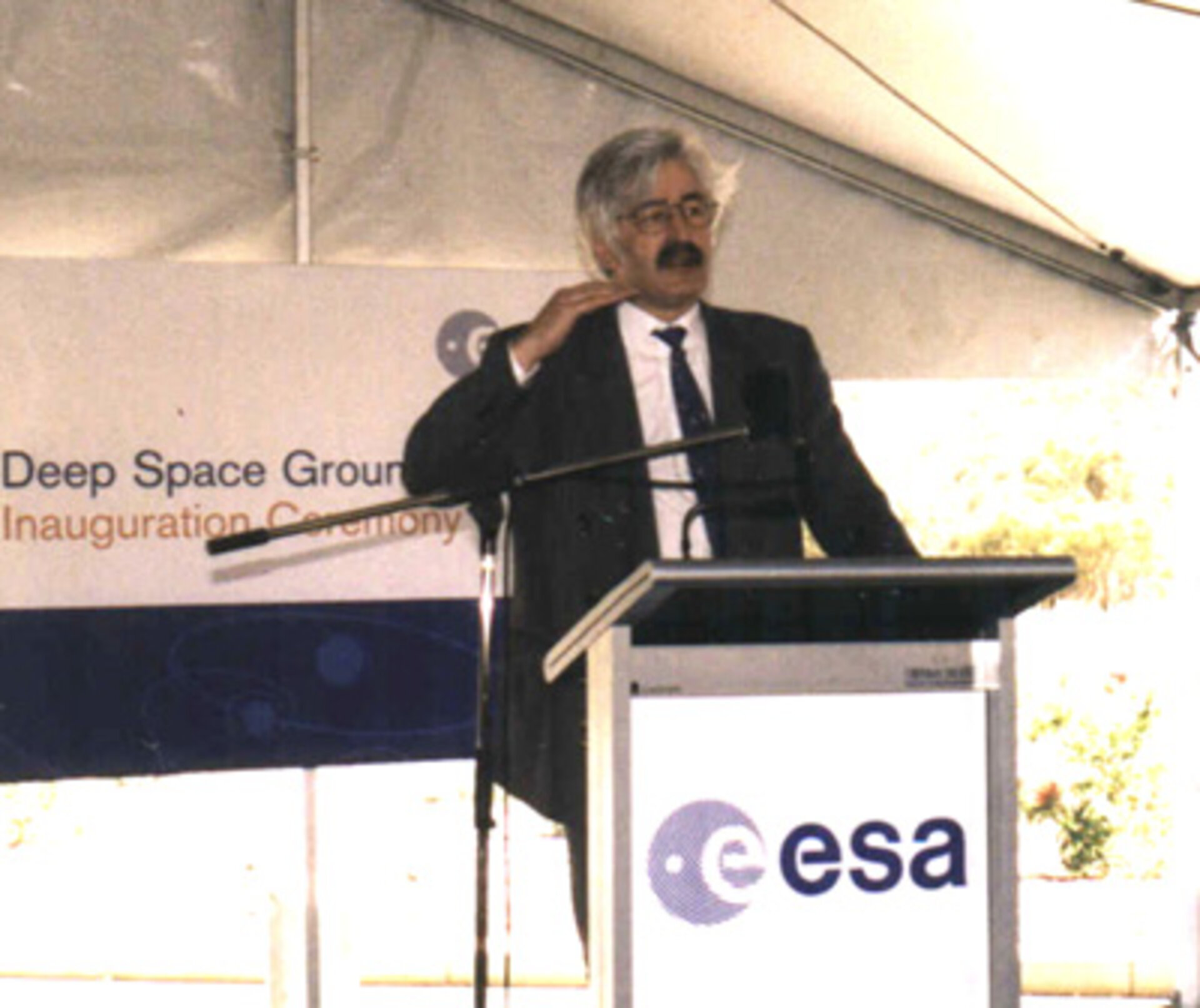 Prof. David Southwood, Direktor des Wissenschaftsprogrammes der ESA