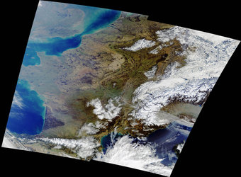 France  - MERIS, 18 February 2003