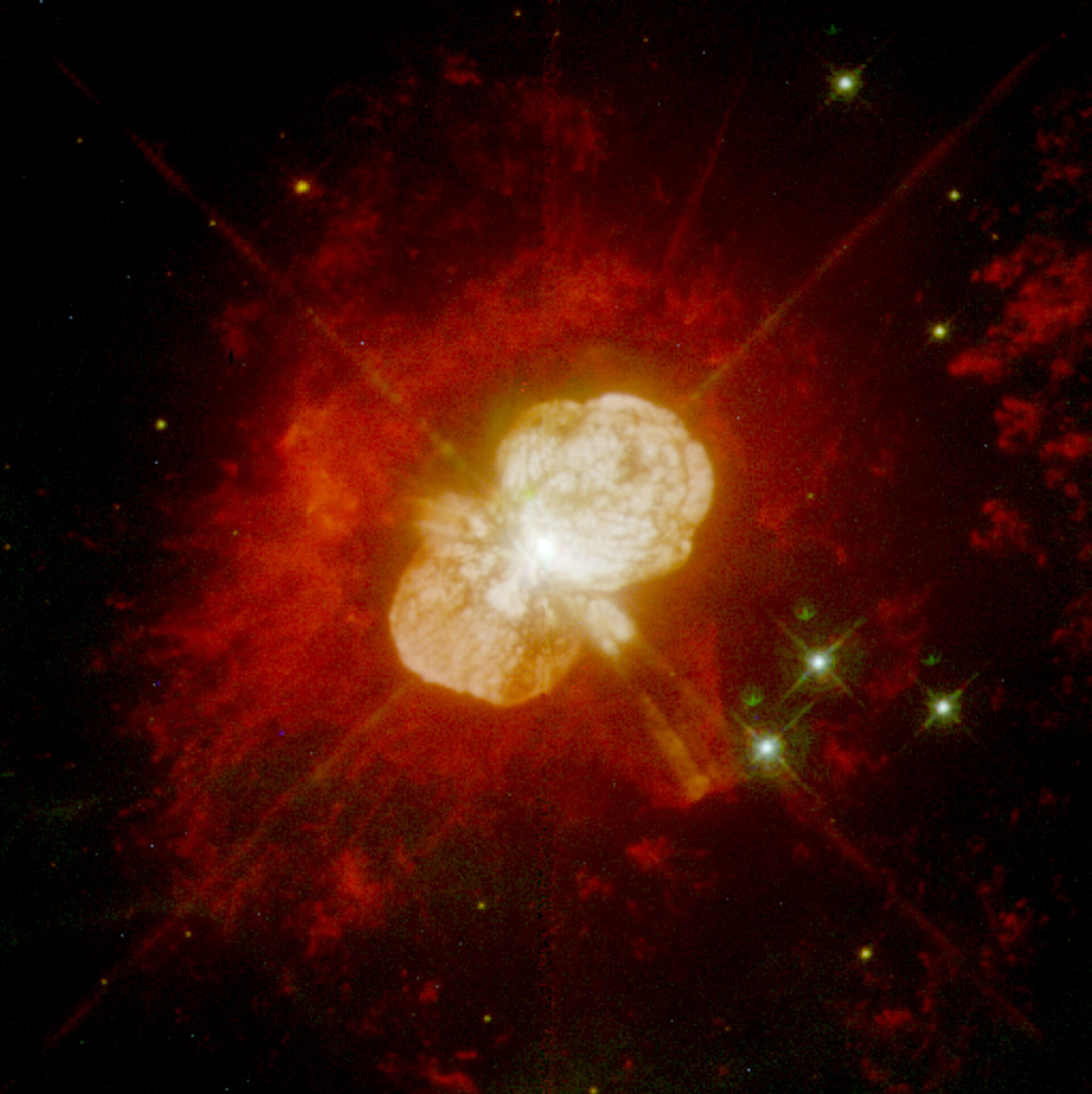 Eta Carinae debris