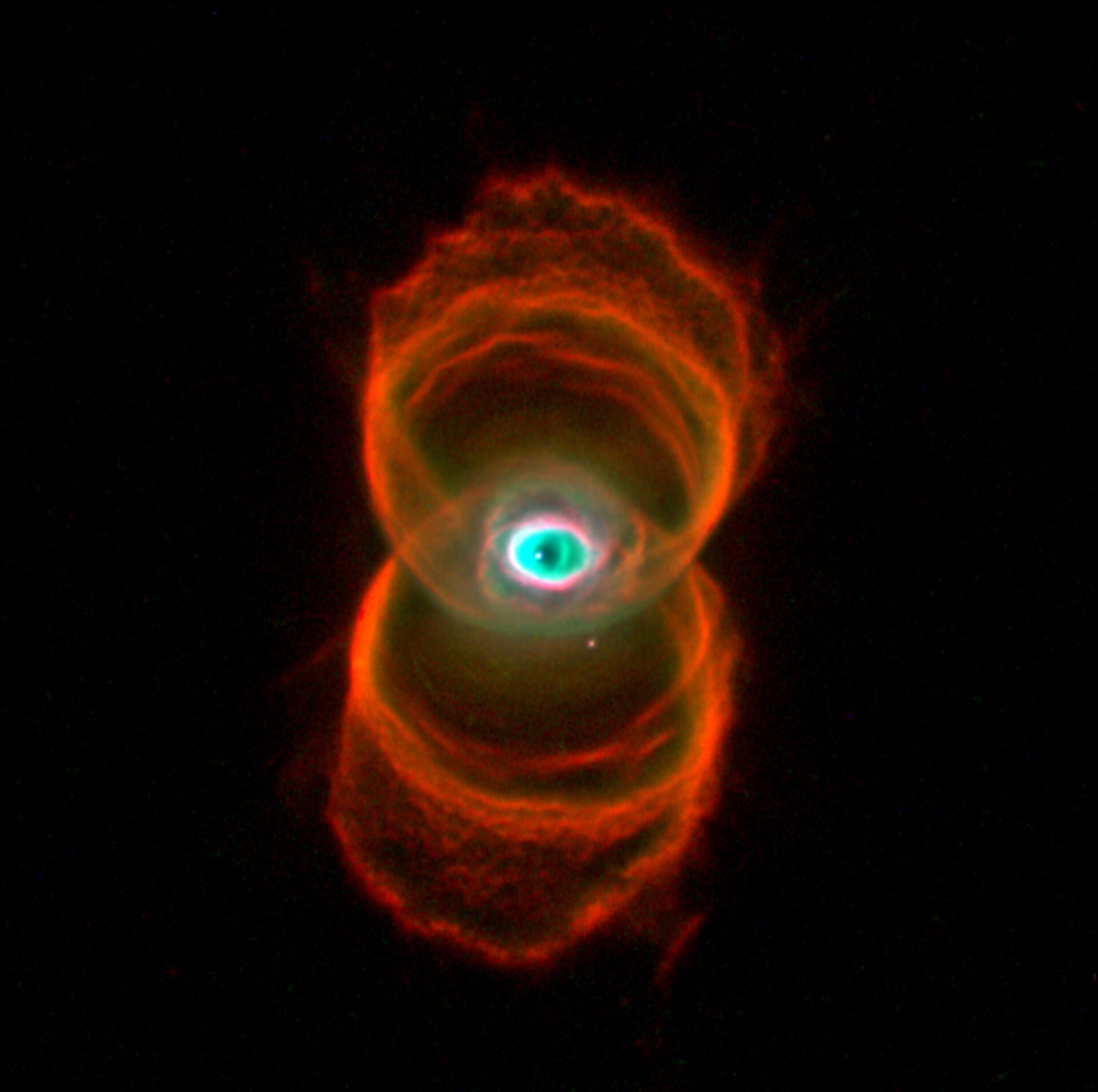 Hourglass Nebula, a planetary nebula