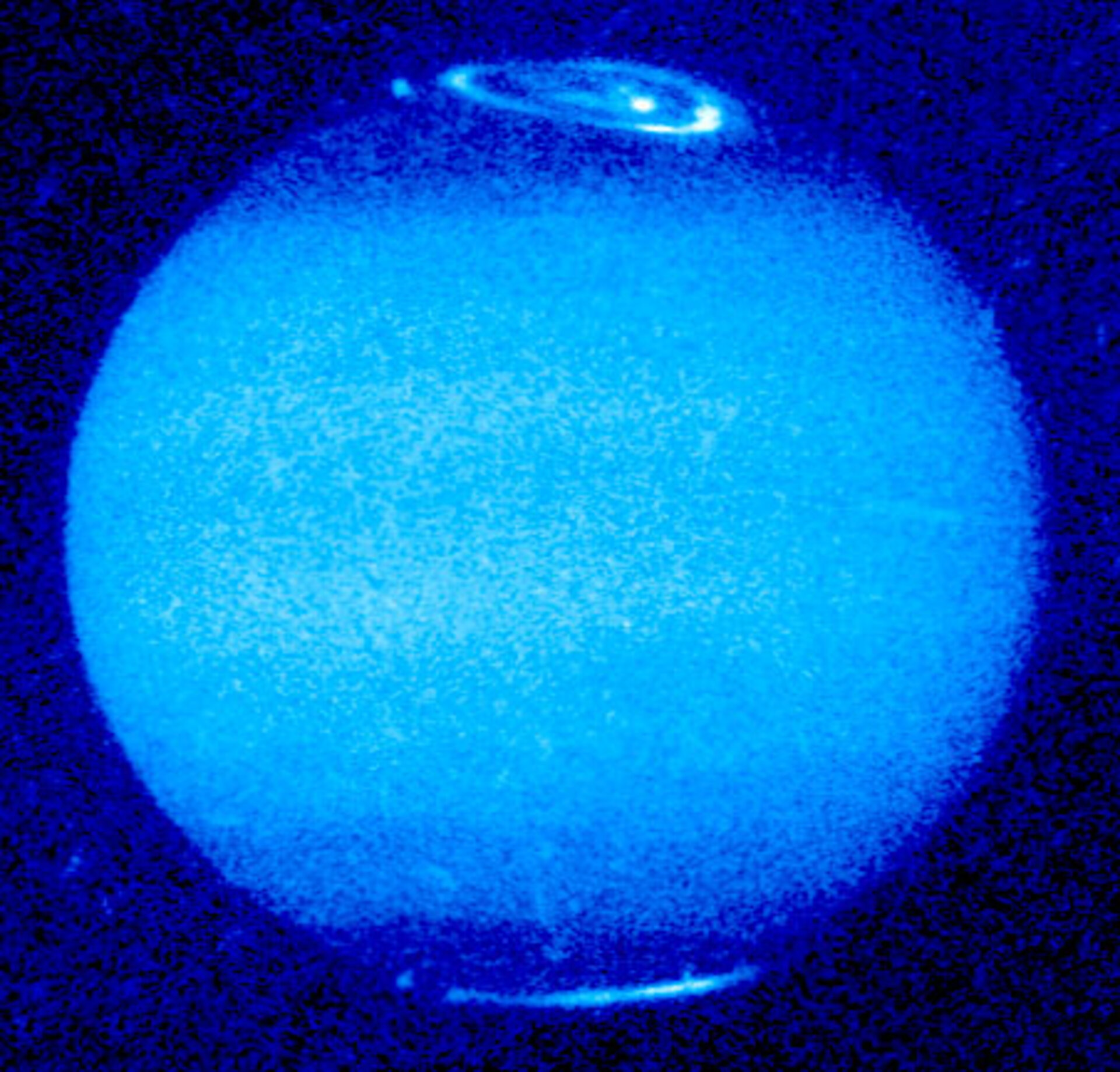 Jupiter's aurora shows luminescent gases