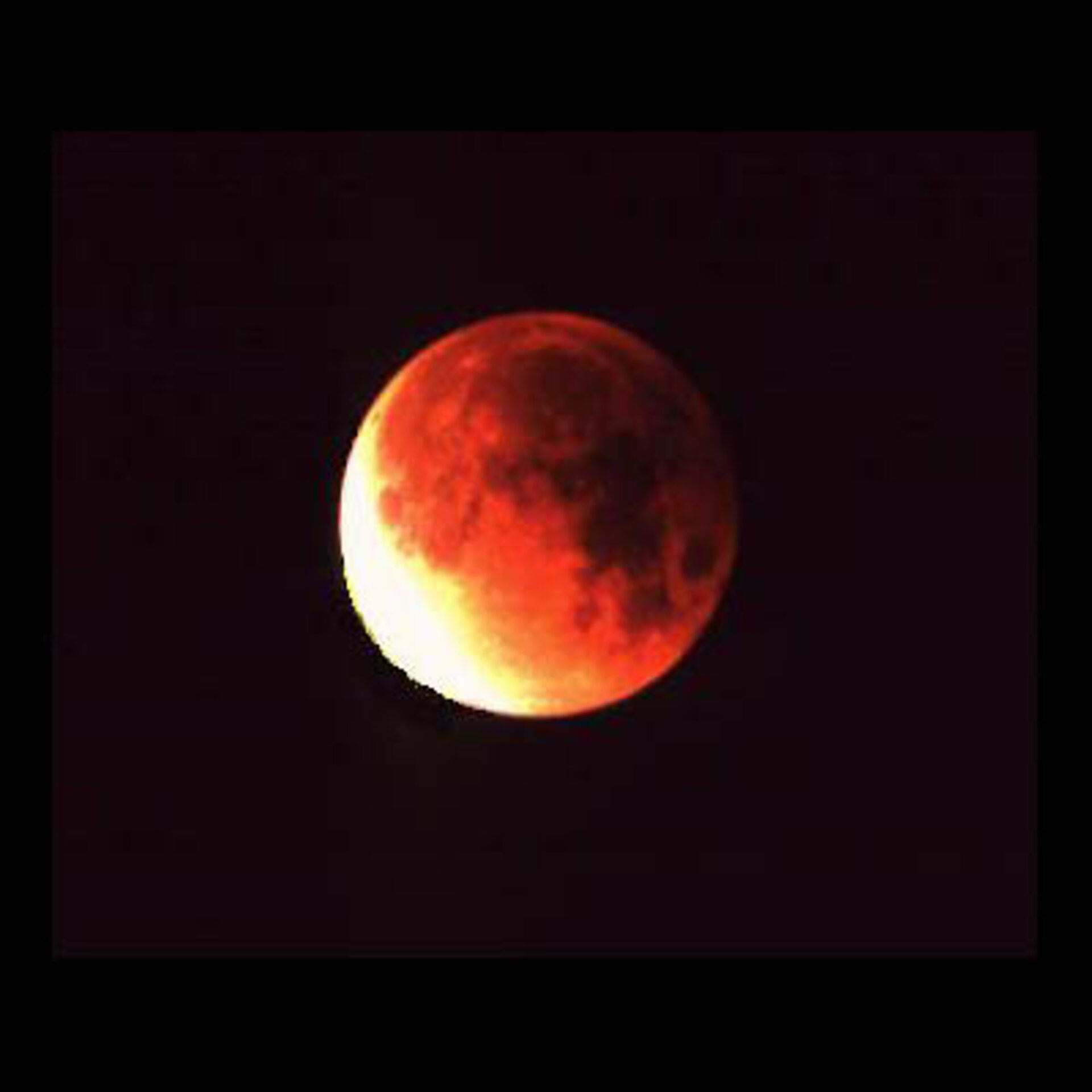 Total lunar eclipse