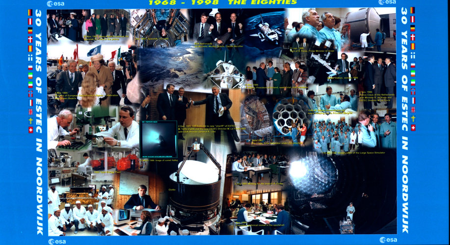 30 years of ESTEC, Photo montage