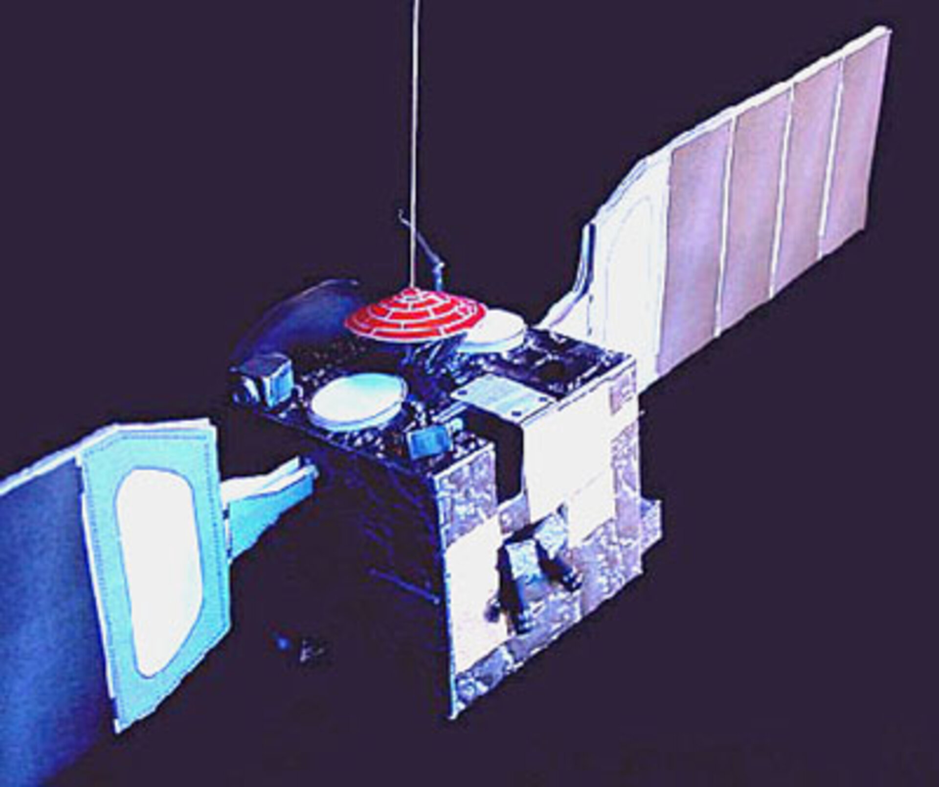 Mars Express scale model image