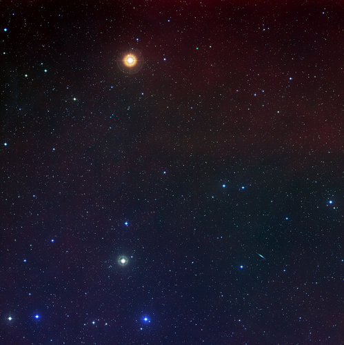 Sky around galaxy cluster Cl0024+1654