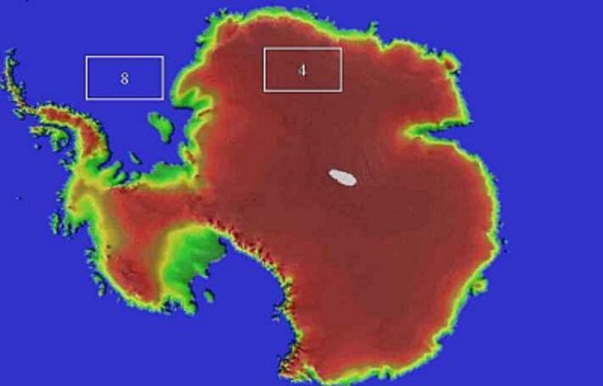 Key CryoSat validation sites in the Antarctic