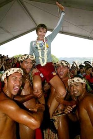 A Polynesian welcome