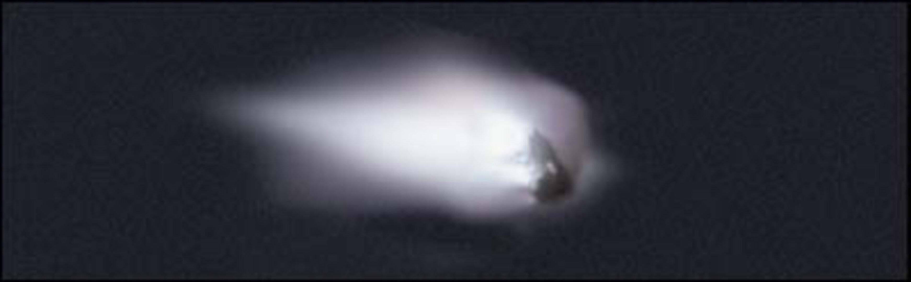 Der Komet Halley nähert sich der Sonne