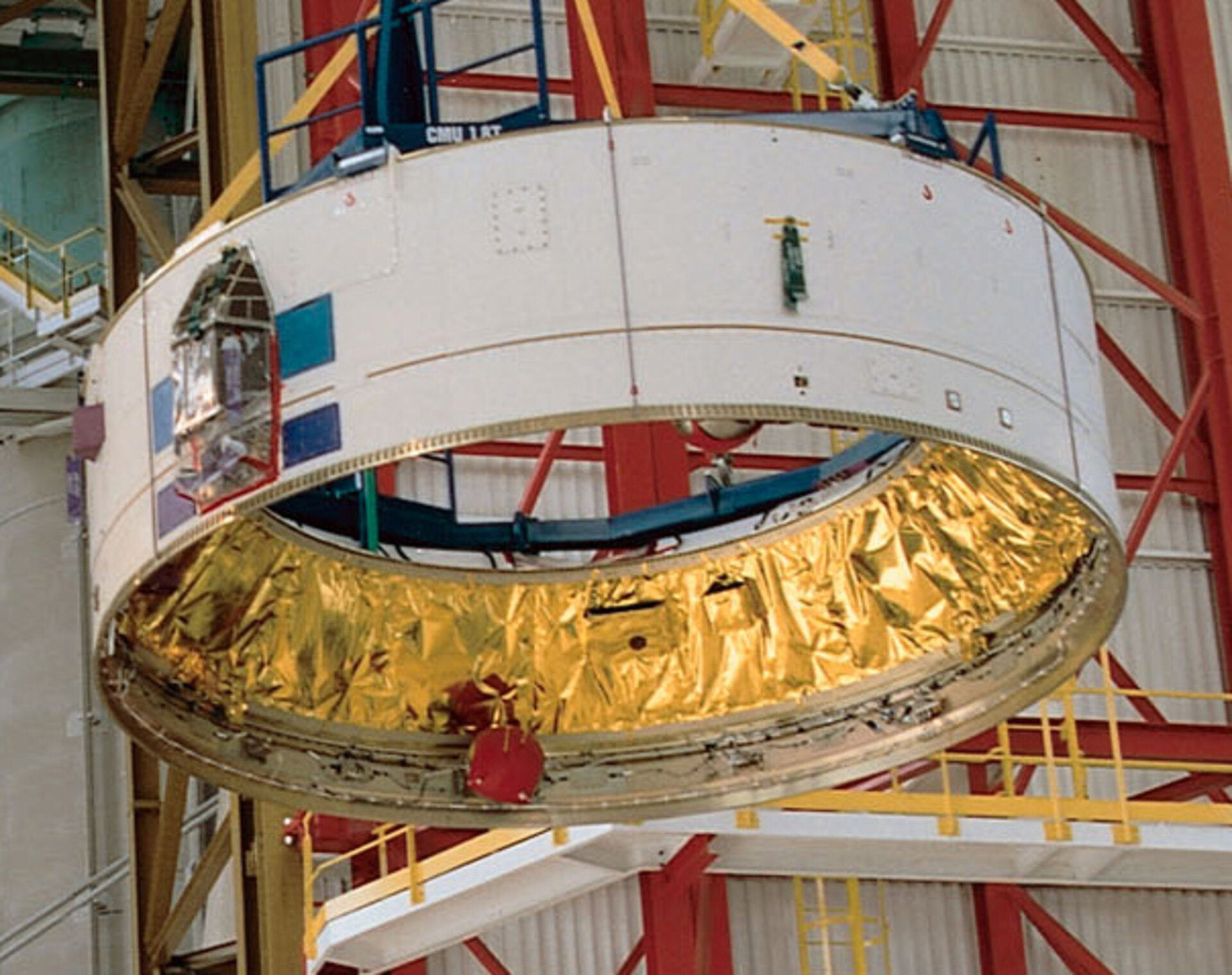 Vehicle equipment bay of an Ariane 5G