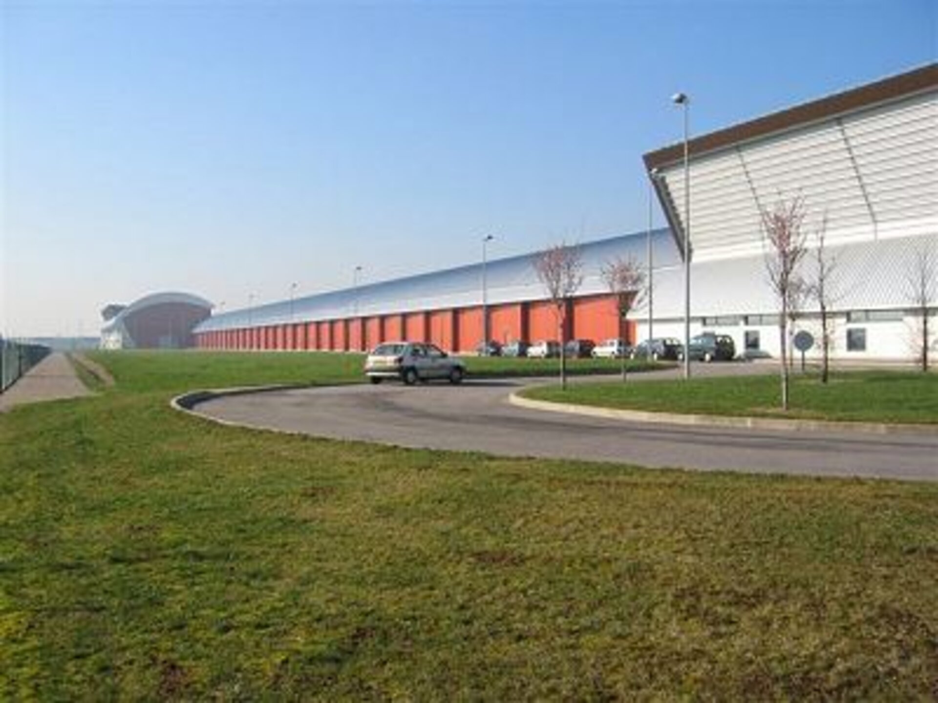 Testing took place in a 600 metre long building in Val-de-Reuil