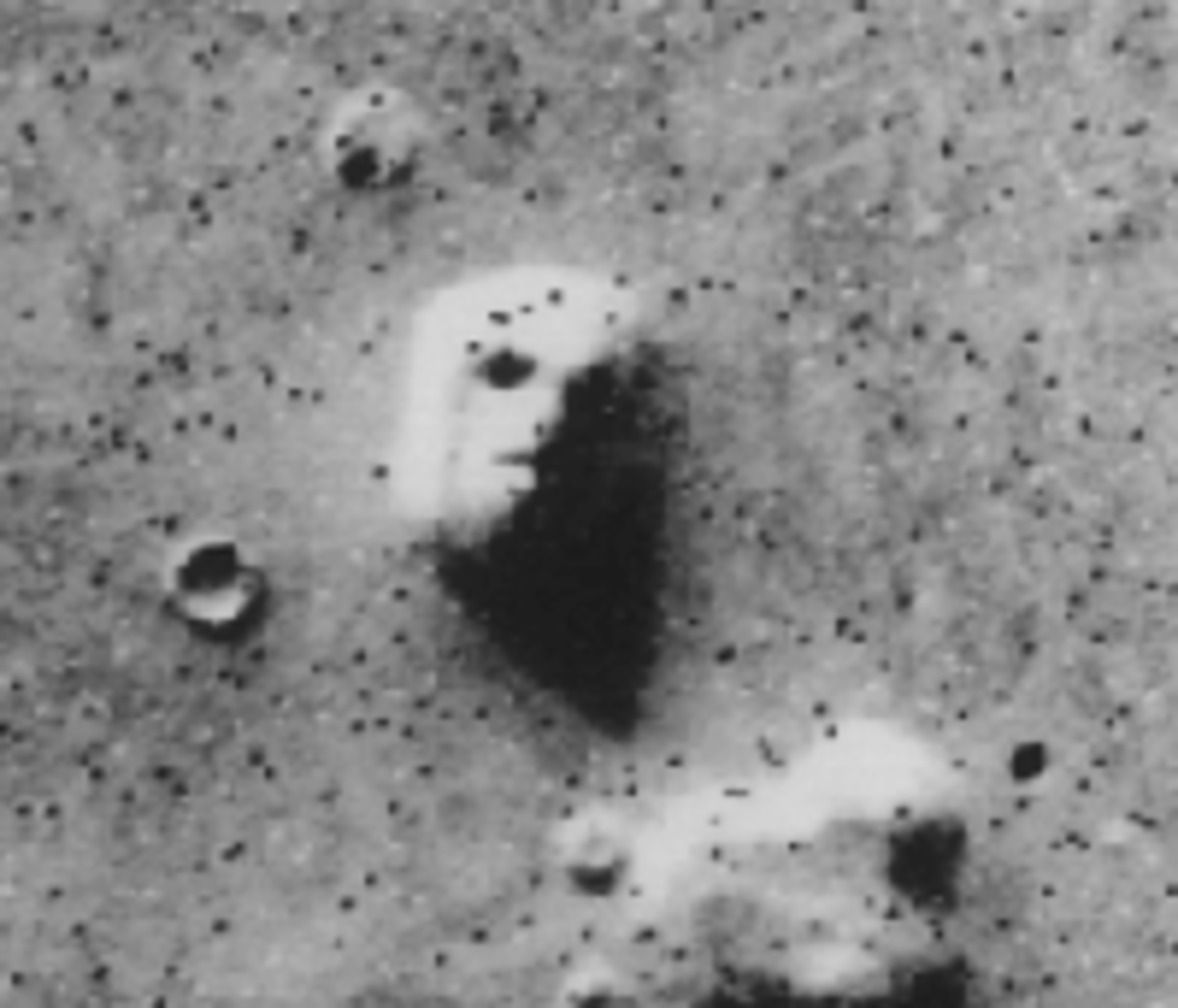 The so-called "Face on Mars"