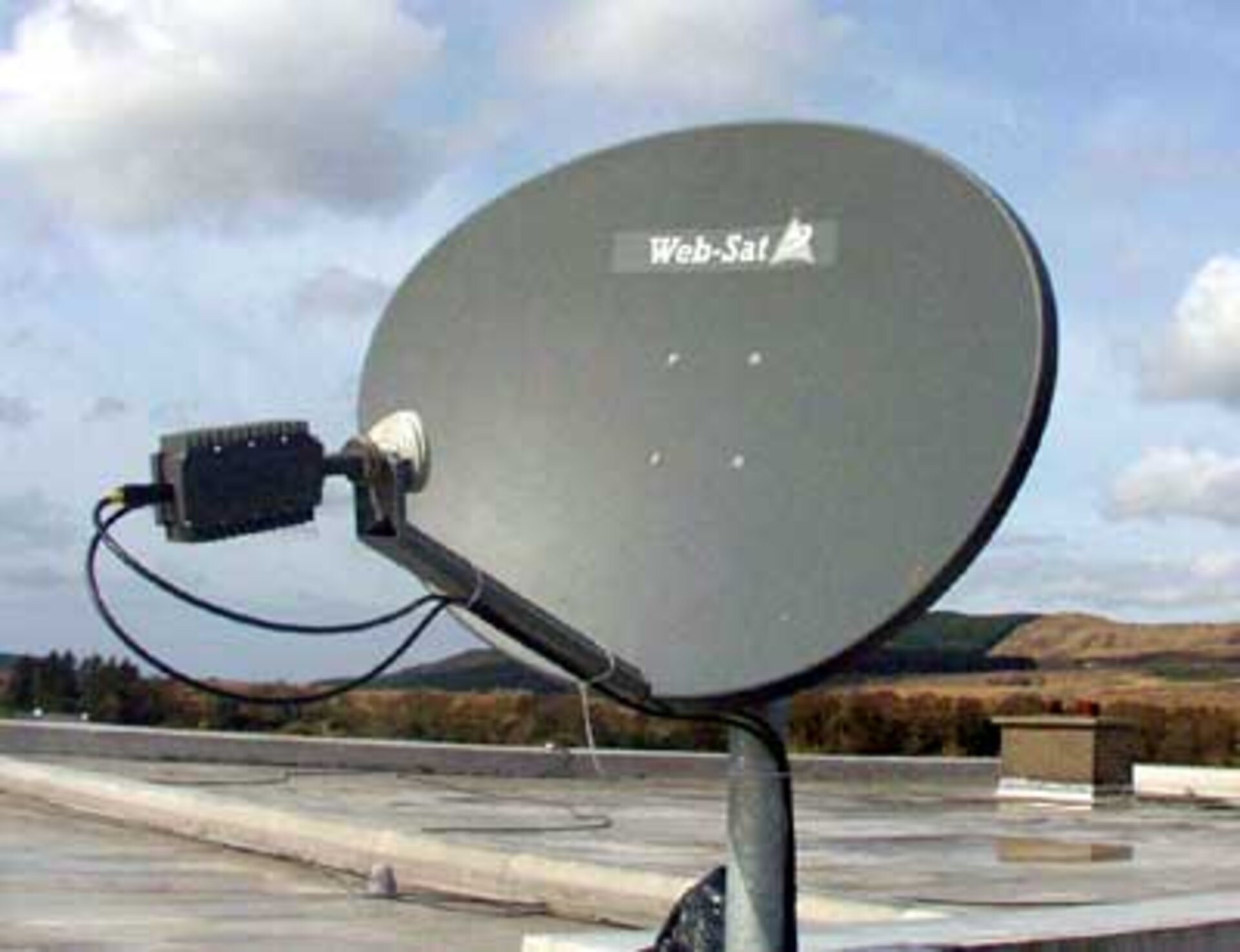 Web-Sat satellite dish