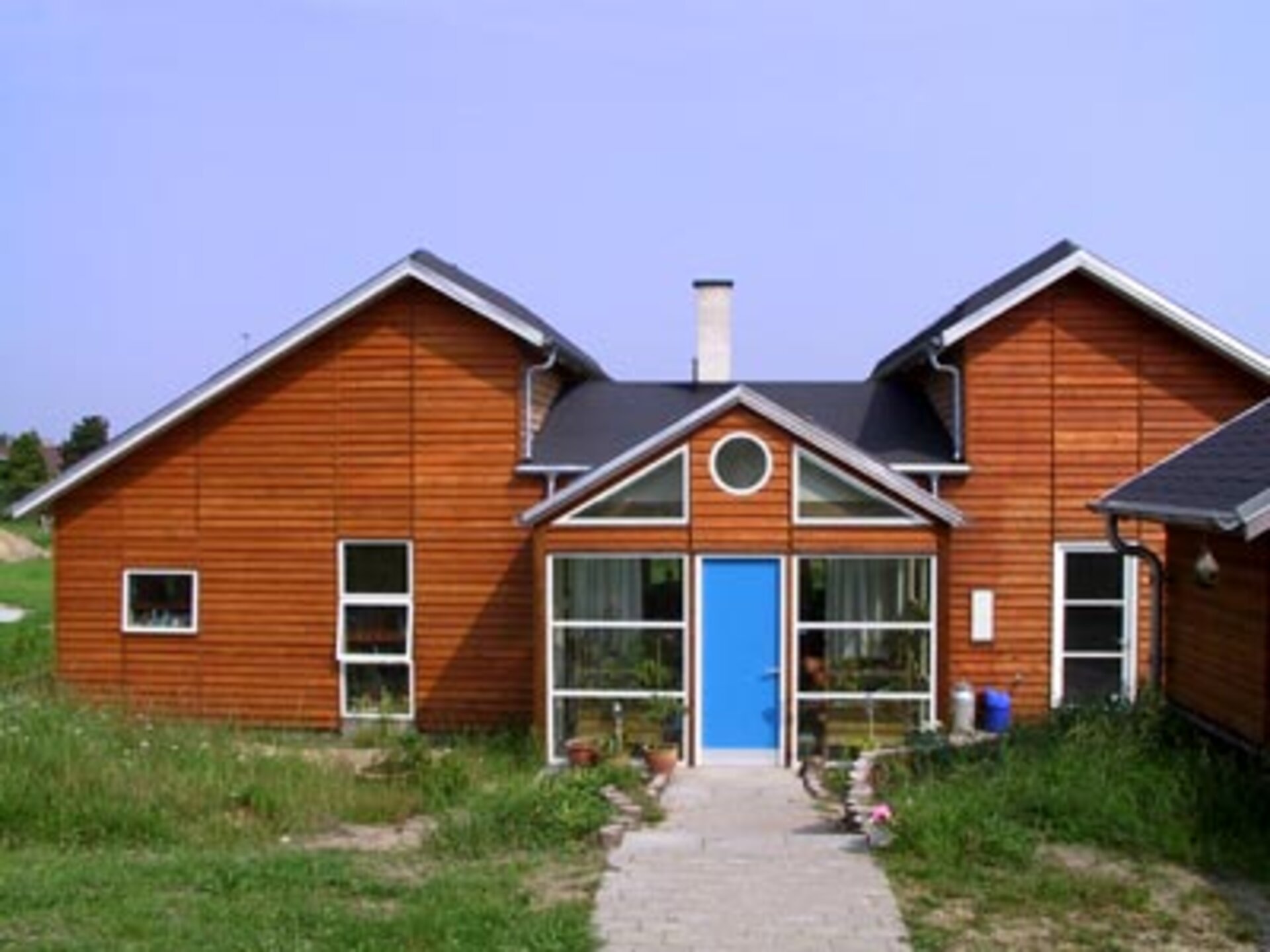 Danish house built of wood
