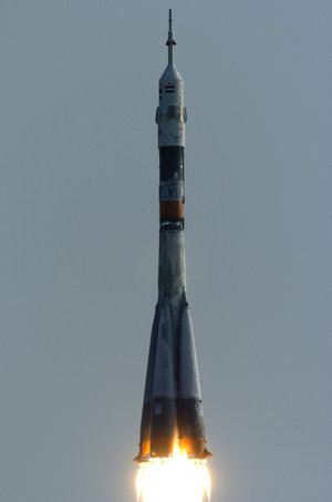 Launch of the DELTA Mission from Baikonur Cosmodrome in Kazakhstan