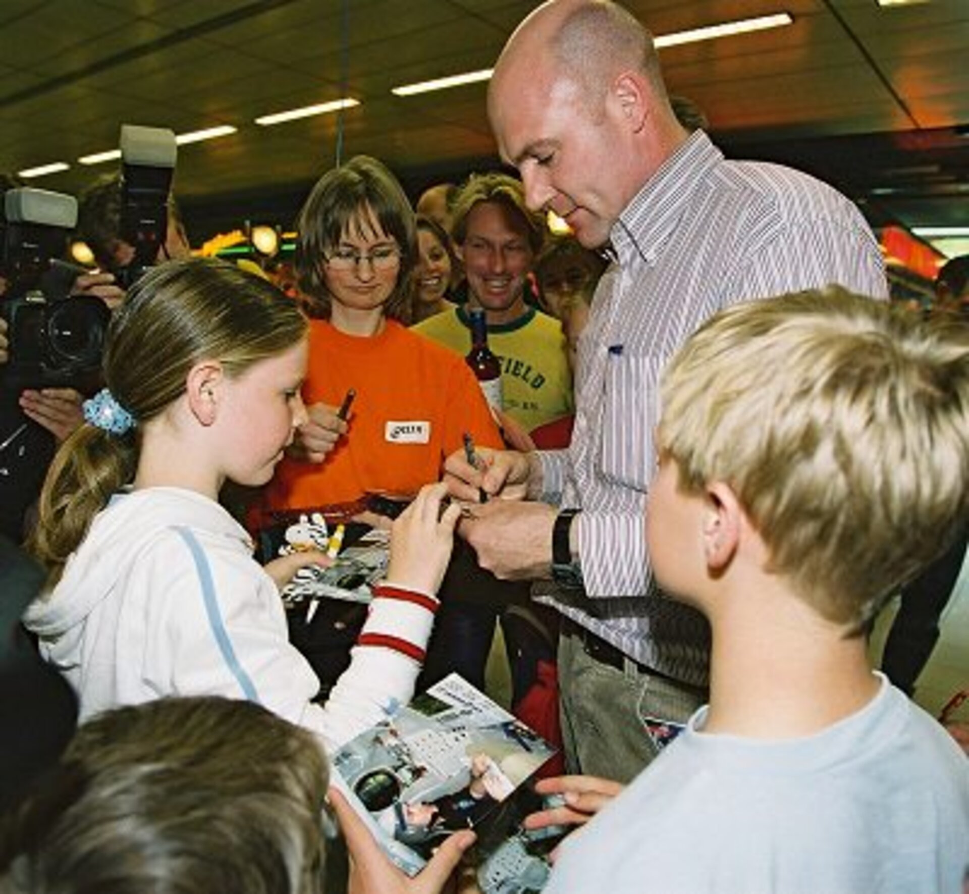 André Kuipers is welcomed home at Schiphol Airport