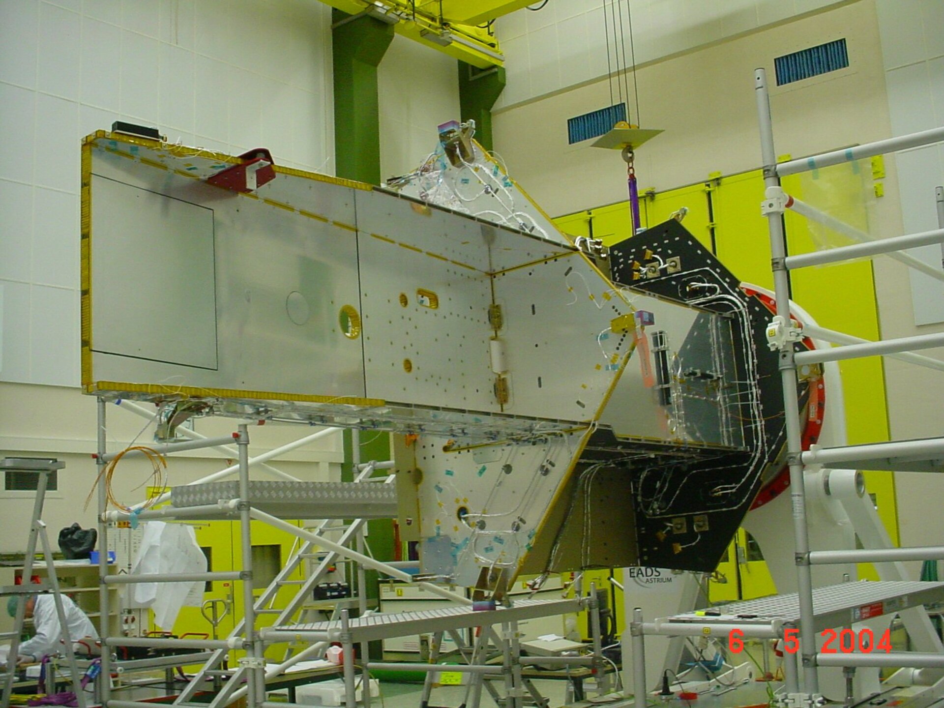 CryoSat flight structure