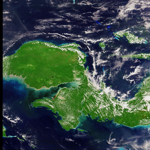 Indonesia Papua - MERIS - 20 March 2004