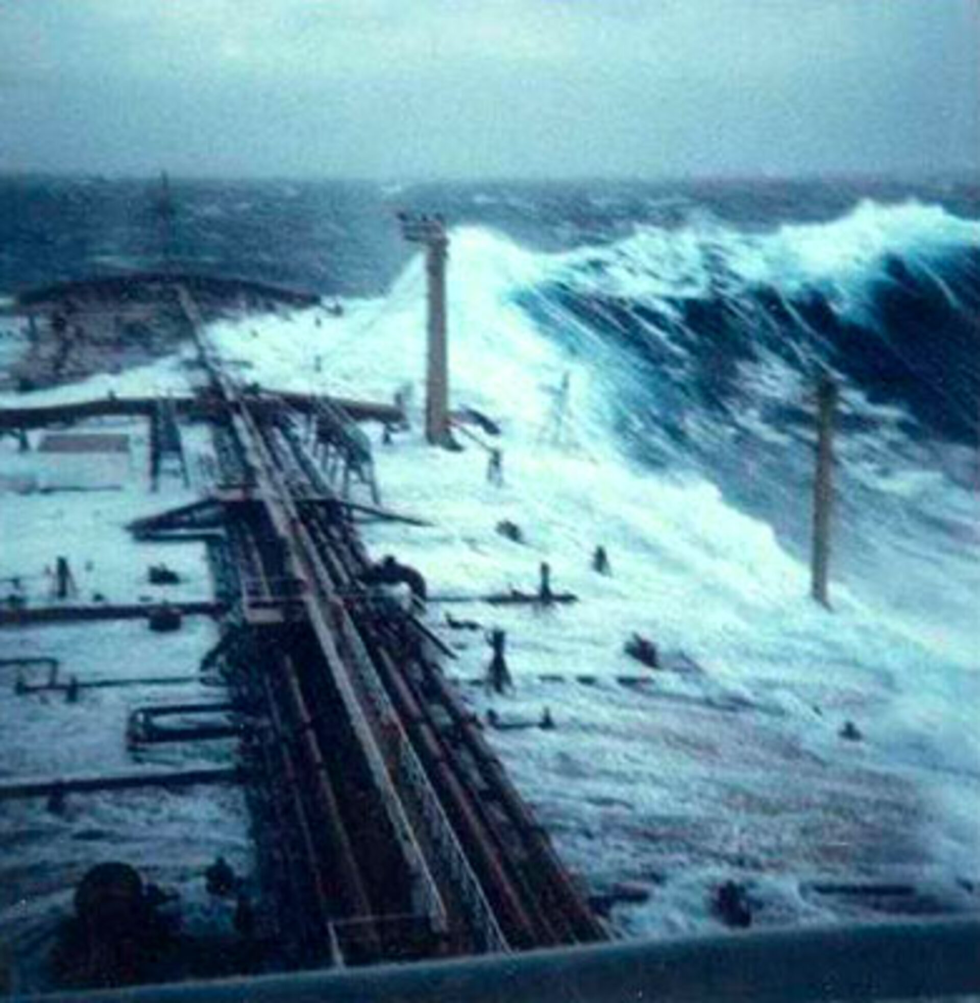 Une photo exceptionnelle d’une vague scélérate