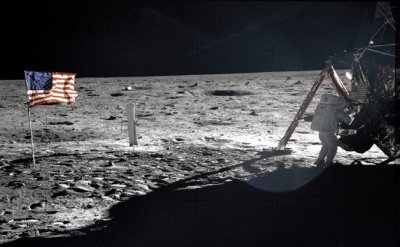 Neil Armstrong auf dem Mond