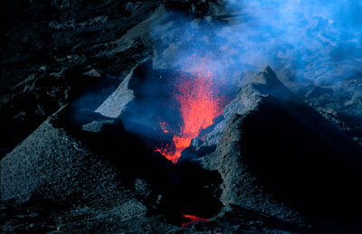 Piton de la Fournaise eruptive vent