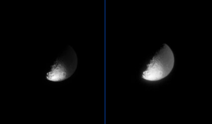 Iapetus: light and dark