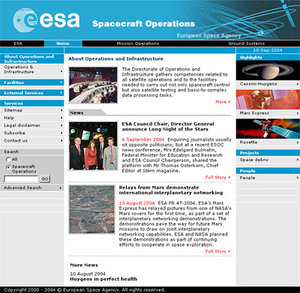 New Spacecraft Operations website