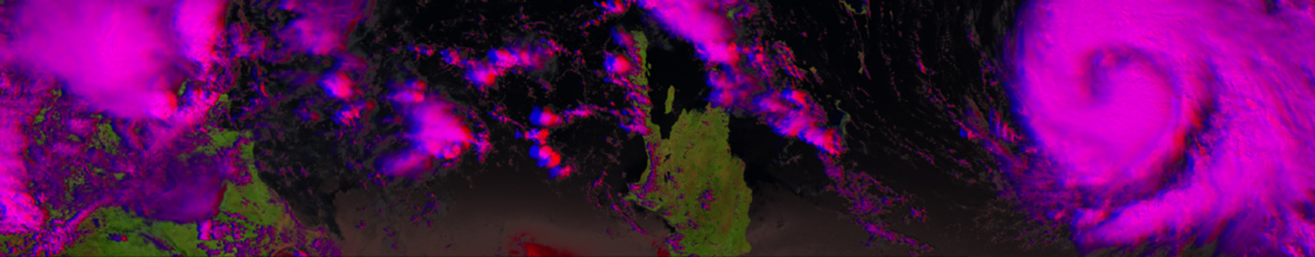 Stereoscopic image of Tropical Storm Jeanne