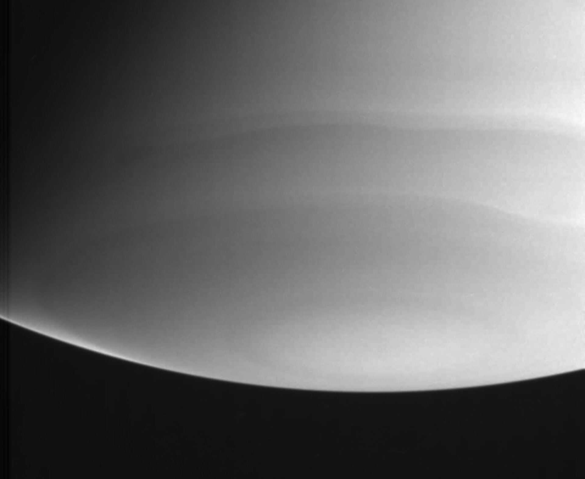 Ultraviolet view of Saturn's south pole
