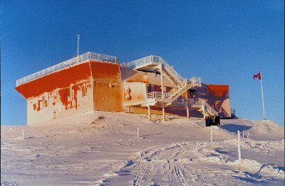 Eureka measurement station in the Canadian Arctic