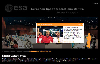 The first prize includes a private visit and tour of ESOC