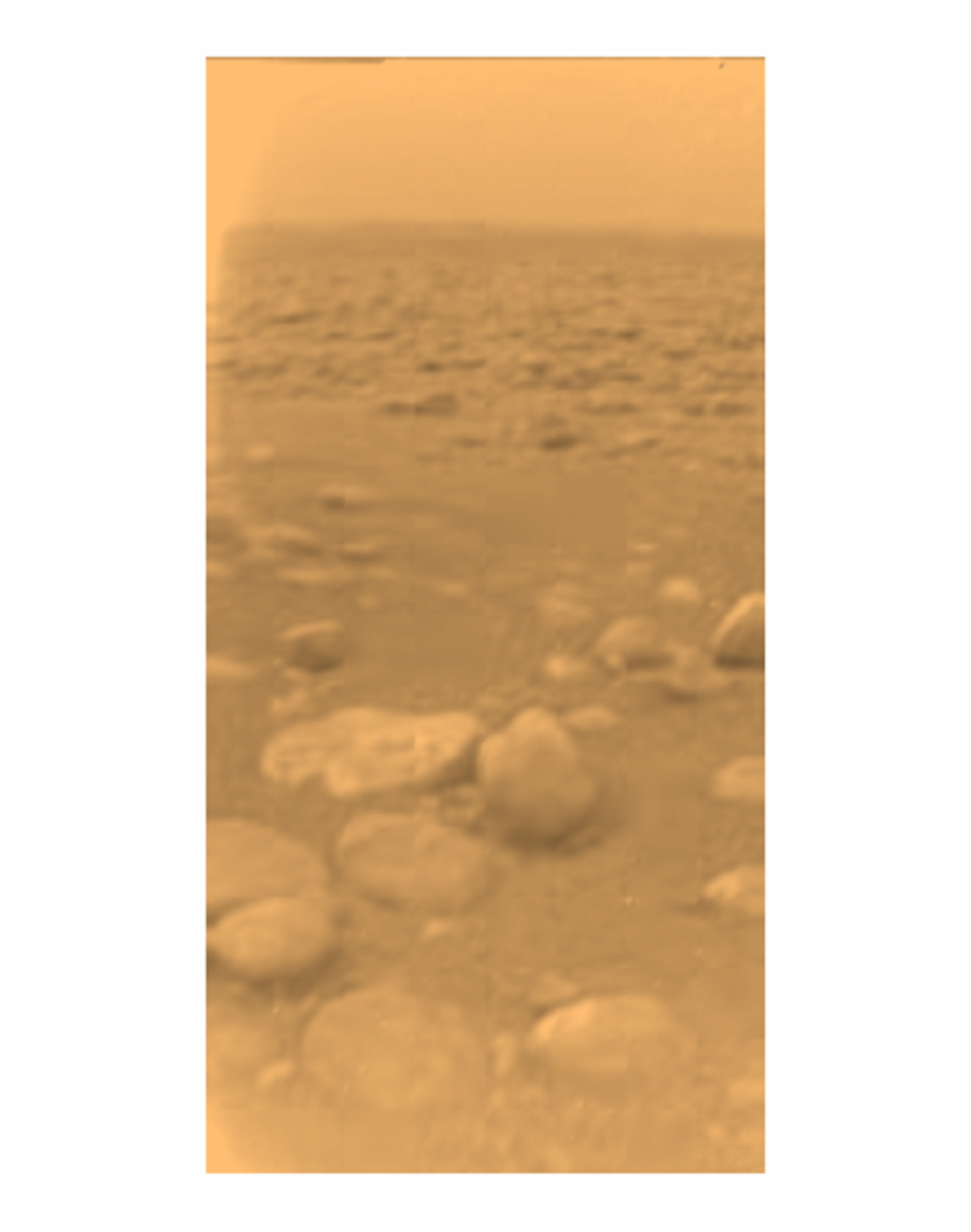 Première image couleur de la surface de Titan