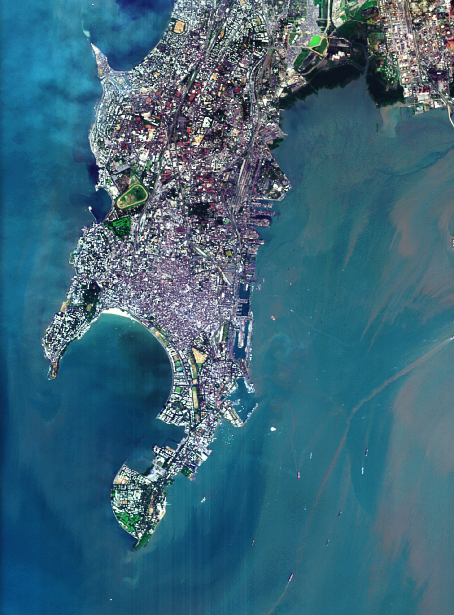 Bombay seen by Proba satellite