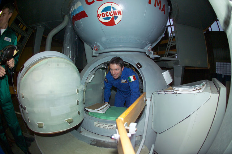 ESA astronaut Roberto Vittori