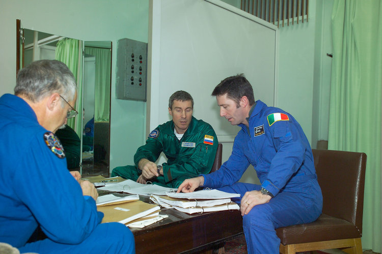 ESA astronaut Roberto Vittori