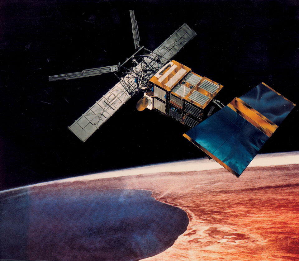 ERS-2 satellite and applications