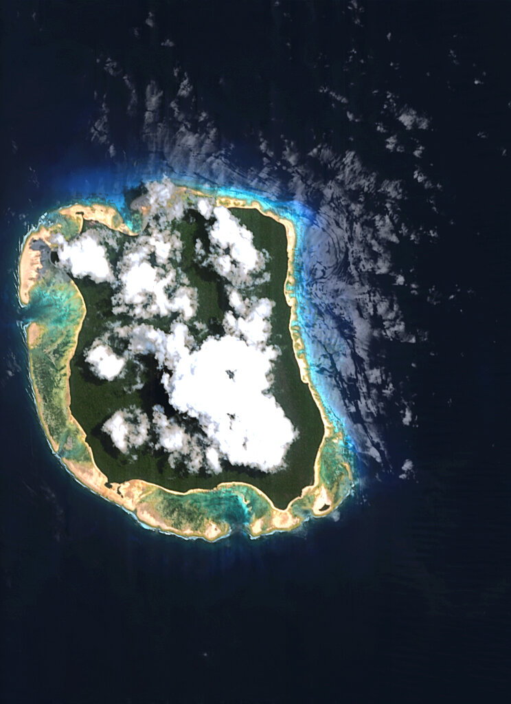 CHRIS image  of North Sentinel Island, India