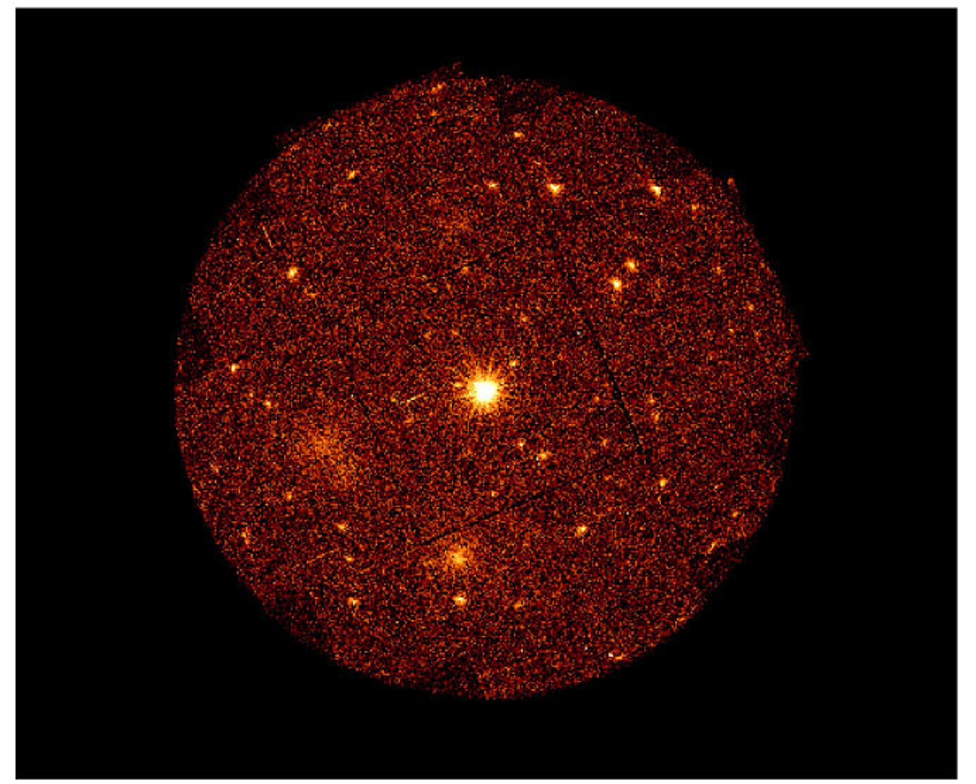 X-ray image of the neutron star 'PSR B1055-52'