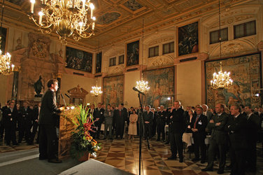 Thorsten Rudolph at Galileo Masters Competition 2004 prize giving