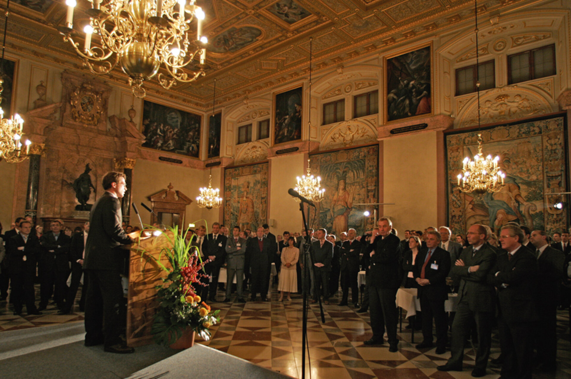 Thorsten Rudolph alla consegna dei premi del Galileo Masters 2004