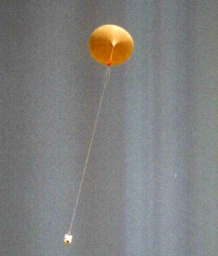 Balloon-borne ozone-sonde