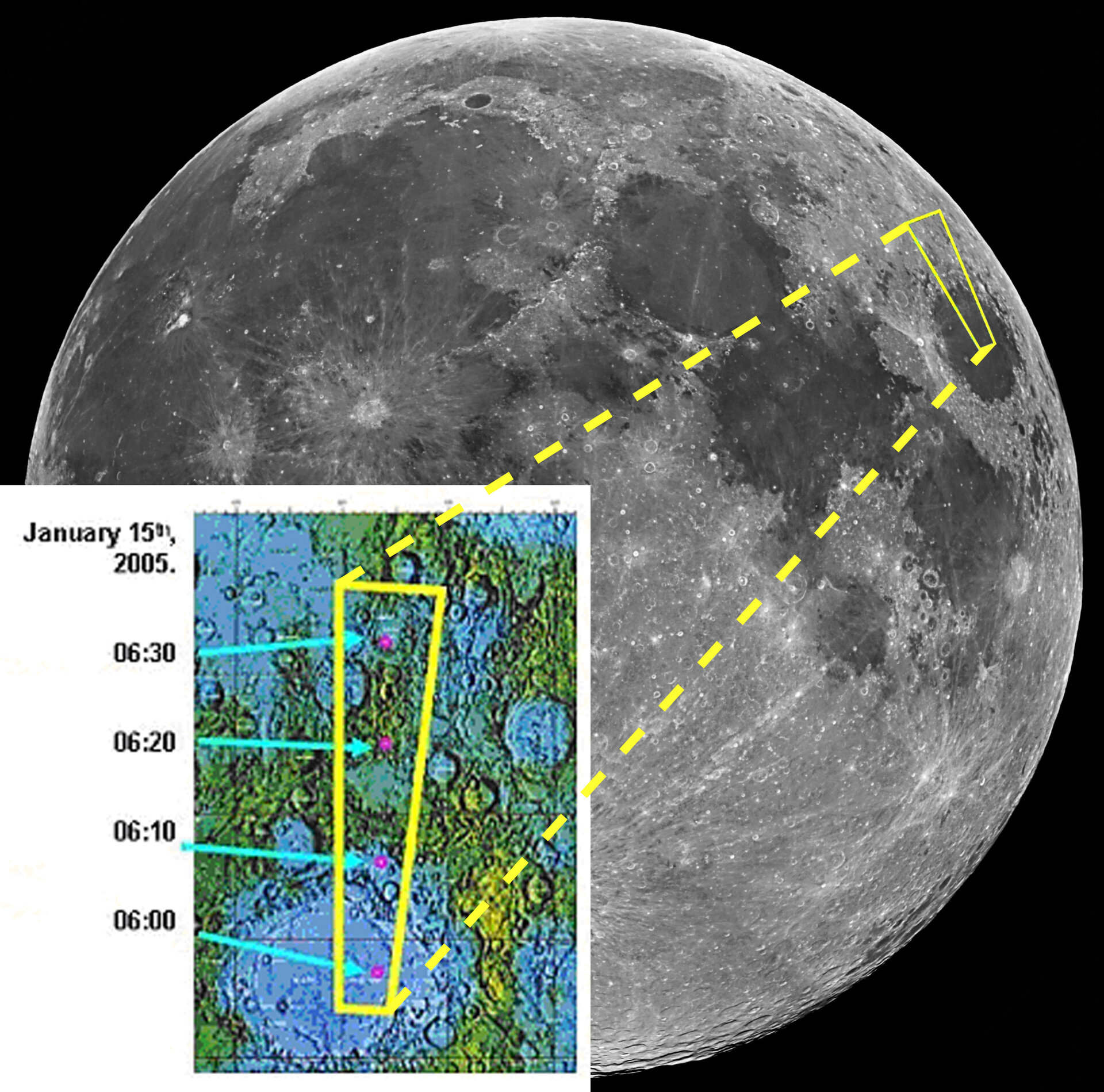 Calcium in  Mare Crisium